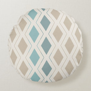 Anouke Coastal Diamonds / Sea Mist Round Cushion