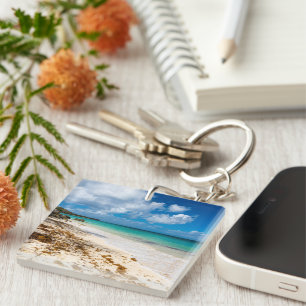 Anse Canot beach on Marie-Galante Key Ring