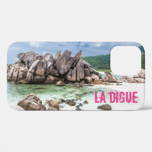 Anse Cocos Seychelles La Digue Beach gift iPhone 12 Case