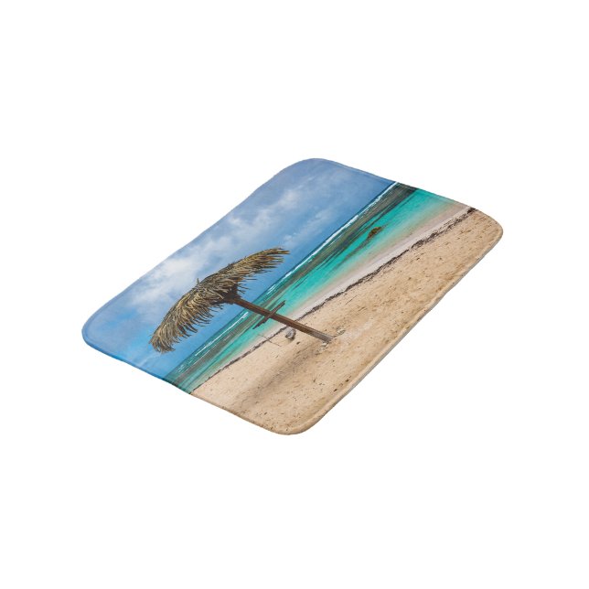 Anse des Rochers beach Bath Mat (Angled)