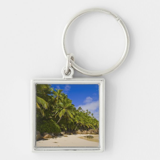 Anse Victorin Beach 3 Key Ring (Front)