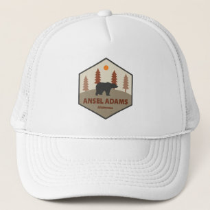 Ansel Adams Wilderness California Bear Trucker Hat