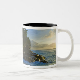 Ansi Victorin Beach 2 Two-Tone Coffee Mug