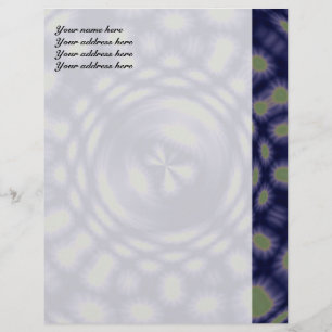 Anstract Art Fantasy Stars Letterhead Template