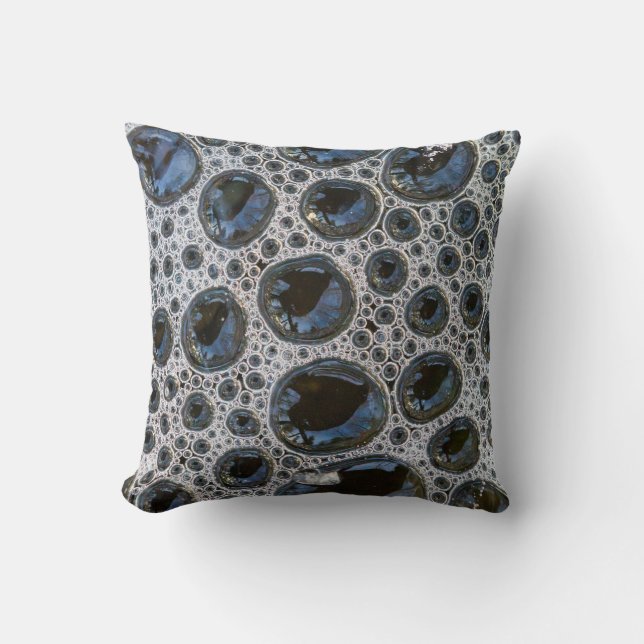 Anstract Bubble Pattern Cushion (Front)