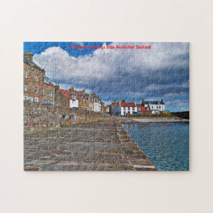 Anstruther Harbor Scotland Jigsaw Puzzle