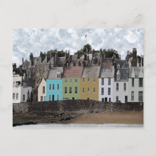 Anstruther Harbour Postcard