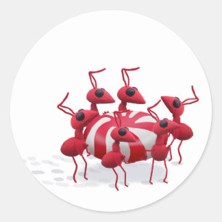 Ant and Candy Sticker
