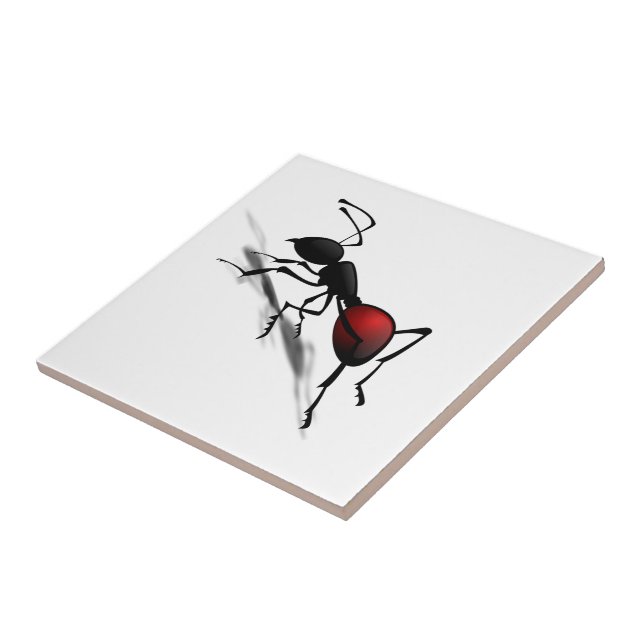 Ant Ceramic Tile Gift (Side)