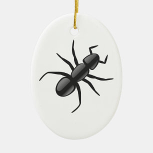 Ant Ceramic Tree Decoration