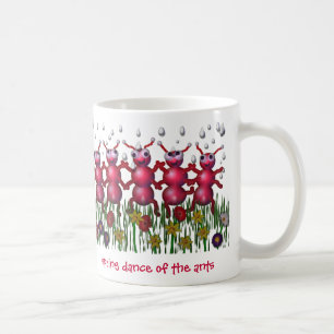 ant dance coffee mug