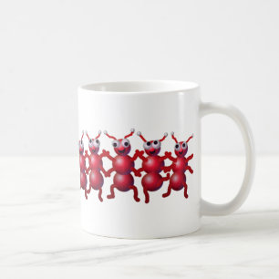 ant dance coffee mug