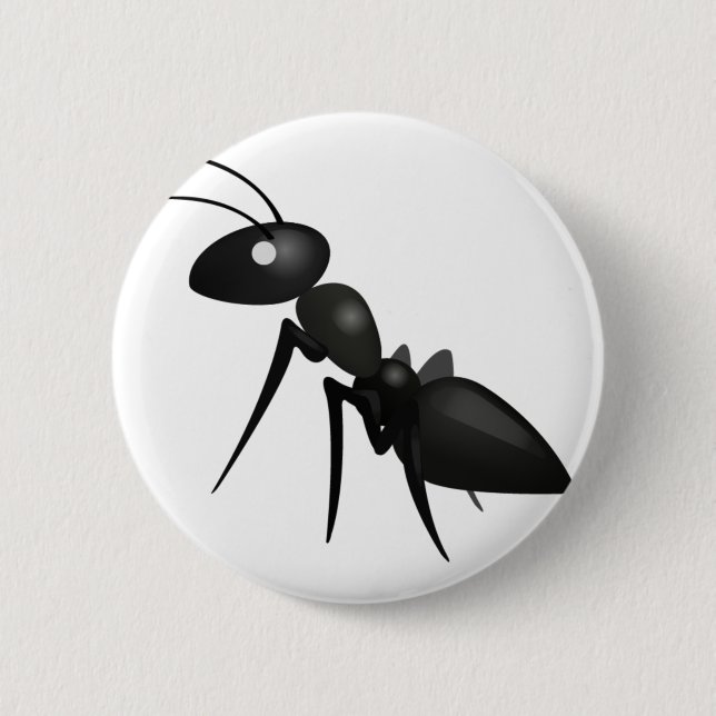 Ant - Emoji 6 Cm Round Badge (Front)
