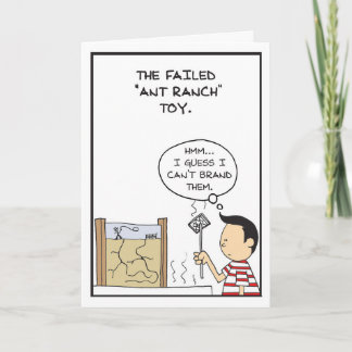 Ant Farm Birthday Card