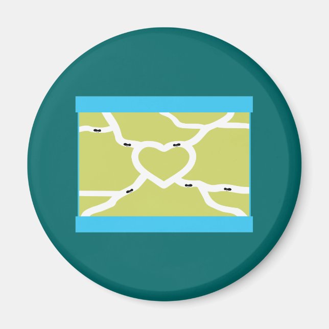 Ant Farm Love Magnet (Front)