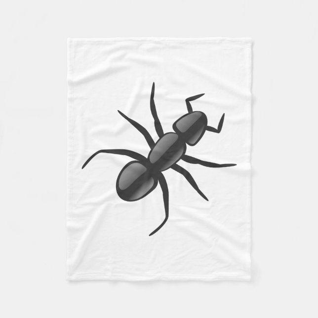 Ant Fleece Blanket (Front)