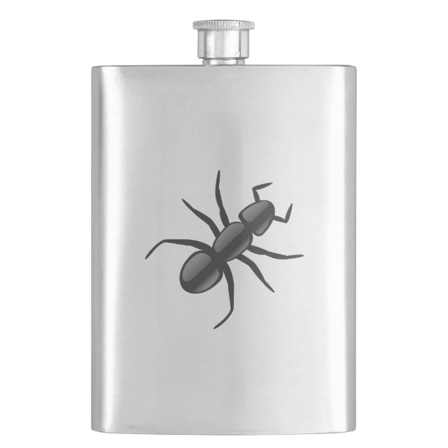 Ant Hip Flask (Front)