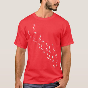Ant keeper Line Of Ants T-Shirt