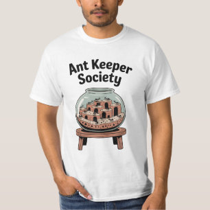 Ant Keeper Society Cute Farm Insect Lover T-Shirt