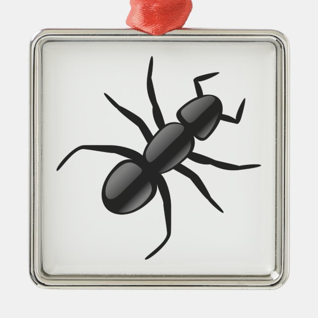 Ant Metal Ornament (Front)