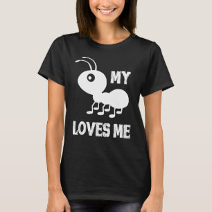 Ant _My Aunt Loves me Family  for Nephew & Niece T-Shirt