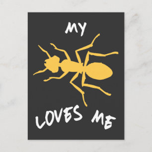 Ant My Aunt Loves me Family Gifts Nephew Niece Postcard