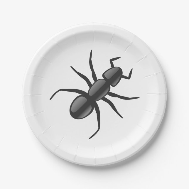 Ant Paper Plate (Front)