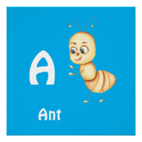 Ant personalise ABC: Letter A - Add Your Name