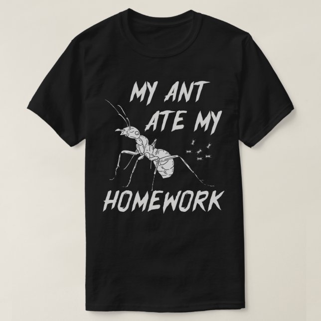 Ant Pest Nature Crawling Gift Ant Bug 7 T-Shirt (Design Front)