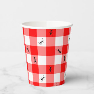 Ant picnic paper cups