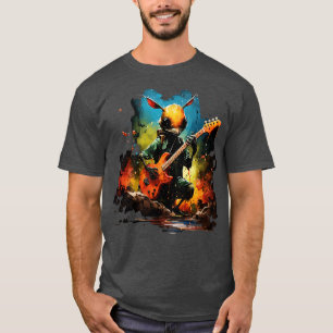 Ant Playing Guitar T-Shirt