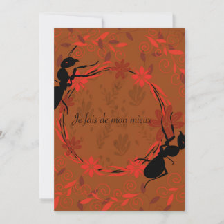 ant, positive affirmation, inspiring phrase invitation