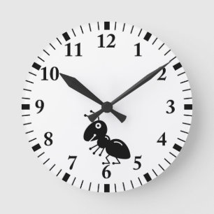Ant Round Clock