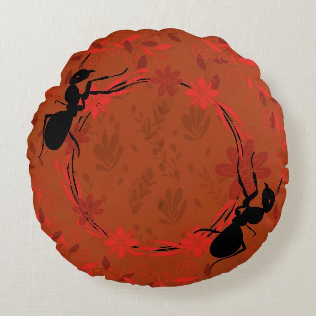 ant round cushion (Front)