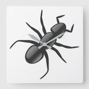 Ant Square Wall Clock