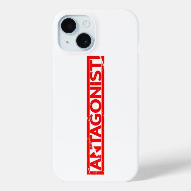 Antagonist Stamp Case-Mate iPhone Case (Back)