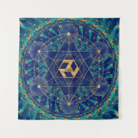 Antahkarana in Sacred Geometry Ornament