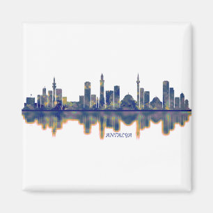 Antalya Skyline Magnet