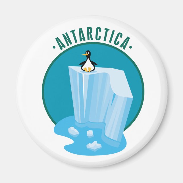 Antarctic Iceberg Magnet (Front)