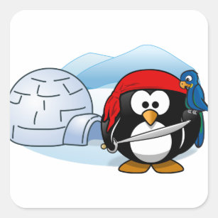 Cartoon Igloo Stickers Zazzle Au