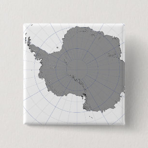 Antarctica 15 Cm Square Badge