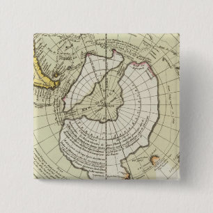 Antarctica 4 15 cm square badge