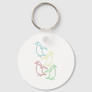 Antarctica Animal Bird Zoo Keeper Gift Penguin _1 Key Ring