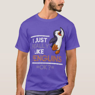 Antarctica Animal Funny Zoo Gift Cute Penguin T-Shirt