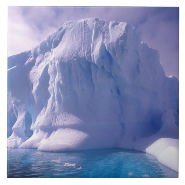 Antarctica. Antarctic icescapes Ceramic Tile (Front)