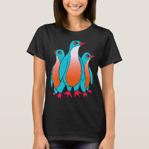 Antarctica Bird Cute Zoo Animal Penguin T-Shirt