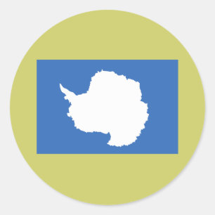 Antarctica Classic Round Sticker