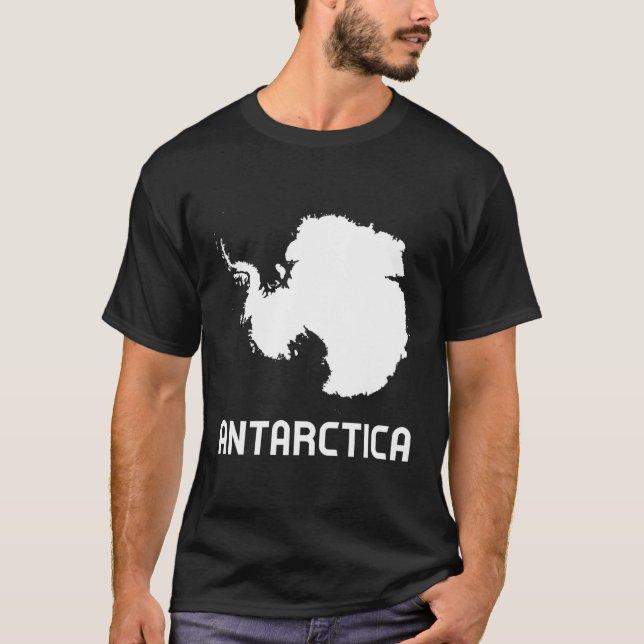 Antarctica Continent T-Shirt (Front)