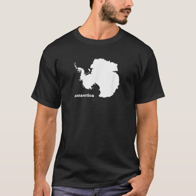 Antarctica Continent   T-Shirt (Front)