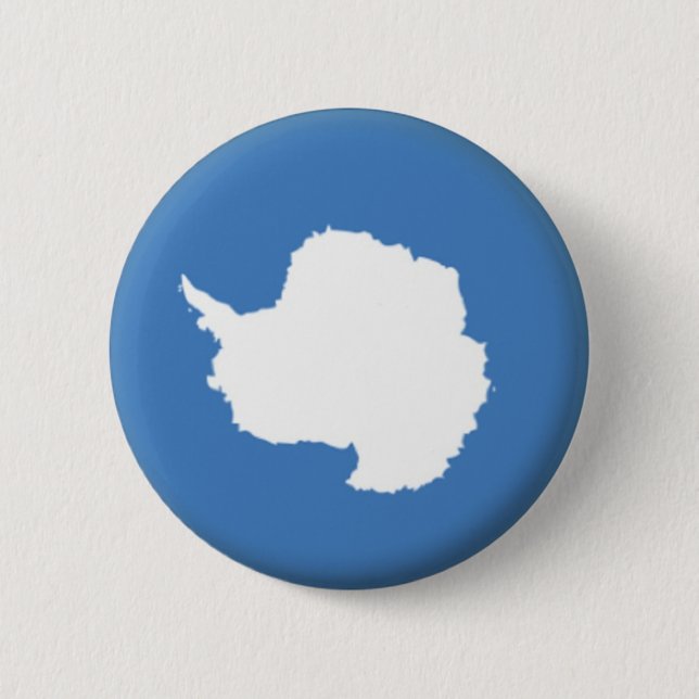 ANTARCTICA COUNTRY PIN BACK BADGE (Front)